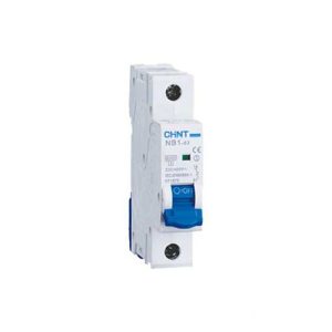 کلید مینیاتوری 16 آمپر تک پل سری NB1 - 63H/1P C16A 55°C چینت الکتریک