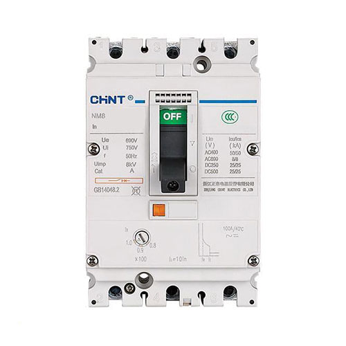 کلید اتوماتیک 1600 آمپر - رله الکترونیکی سری قابل تنظیم سری NM8N چینت الکتریک