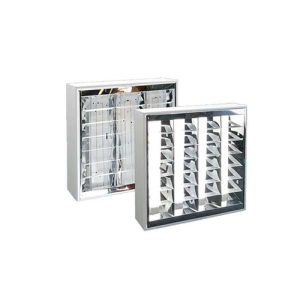 چراغ شبکه 32*3 روکار 96 وات SMD ابعاد 477*477*72