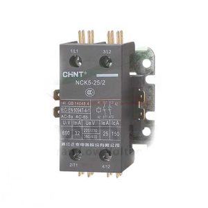 مینی کنتاکتور سری NCK3 آمپر20 -2پل ولتاژ 220 چینت الکتریک