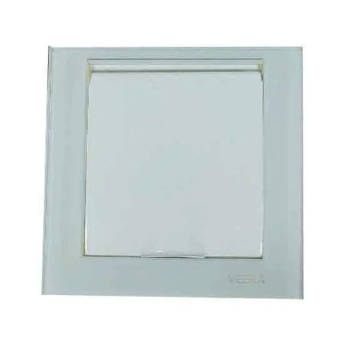 پریز برق محافظ دار با پشتی سرامیکی مدل کریستال بارانی کامل