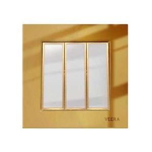 کلید سه پل مدل کریستال کامل (قاب دور و میانه)