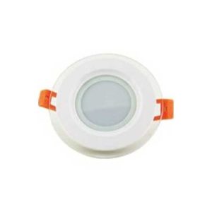 پنل اقاقیا توکار گرد دورشیشه 7w پارسوآ