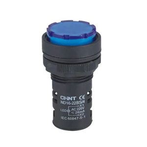 چراغ سیگنال ابی 220V سری ND چینت الکتریک