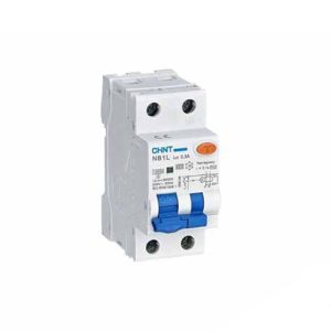 کلید محافظ جان ترکیبی تک پل + نول 25 آمپر با حساسیت 30 میلی آمپر سری NB1L چینت الکتریک