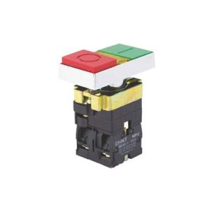 استارت استپ دوبل چراغدار NP2-BW 8465 LED 220V چینت الکتریک