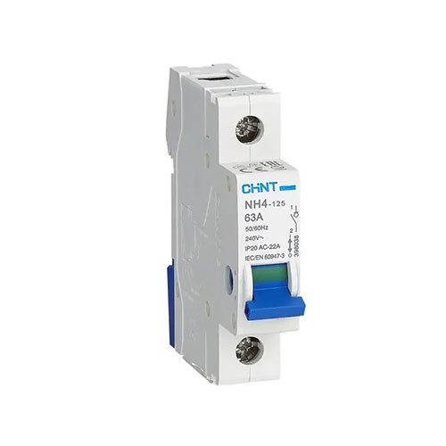 کلید قطع و وصل 100 آمپر تک پل ایزولاتور NH4 - 100 A 3P چینت الکتریک