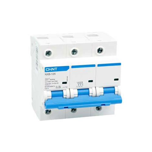 کلید مینیاتوری 125 آمپر سه پل NXB-125-3P 125A چینت الکتریک