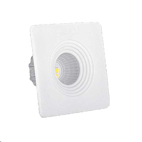 چراغ چشمي 3 وات مربعی SMD پارس شعاع توس