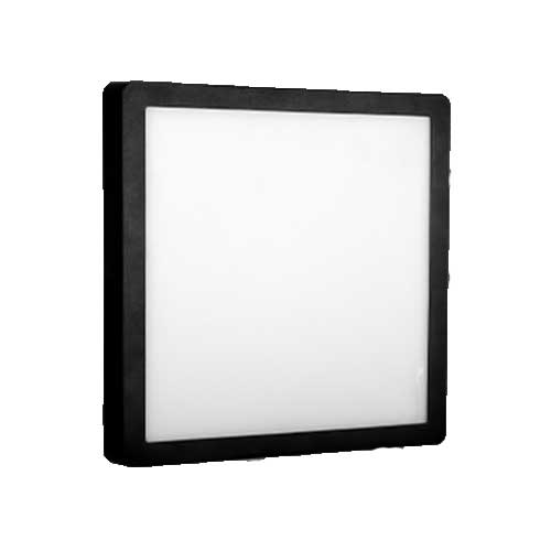 چراغ سقفی روکار رونا 40 وات بدنه مشکی 30 * 30 پارس شعاع توس