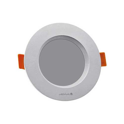 چراغ سقفی توکار پرو سولاریس 9 وات دایره ای پارس شعاع