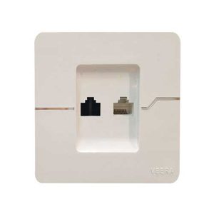 سوکت شبکه CAT6 ویرا مدل T2