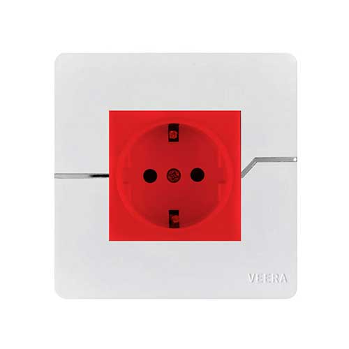 پریز ارت محافظ دار UPS کریستال ویرا مدل T2