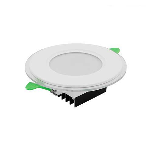 چراغ سقفی توکار گلاریس 9 وات دایره ای پارس شعاع