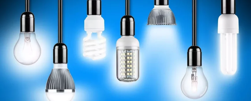 انواع لامپ ها و کاربرد آنها