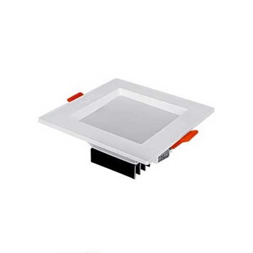 چراغ سقفی توکار سولاریس 7 وات مربعی پارس شعاع