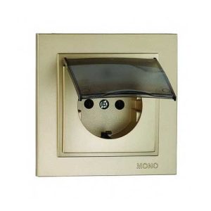 پریز برق ارتدار دربدار کامل مونو مدل دسپینا لاریسا