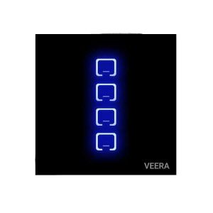 کلید چهار پل لمسی ساده مدل ویرا