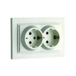 پریز برق ارتدار دوبل کامل مونو مدل دسپینا لاریسا