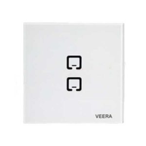 کلید دو پل لمسی ساده مدل ویرا