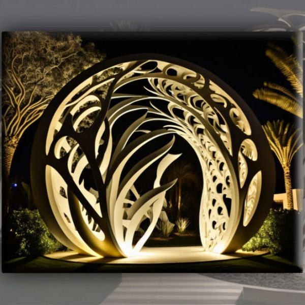 هنر و مهارت نورپردازی از پایین UPLIGHTING