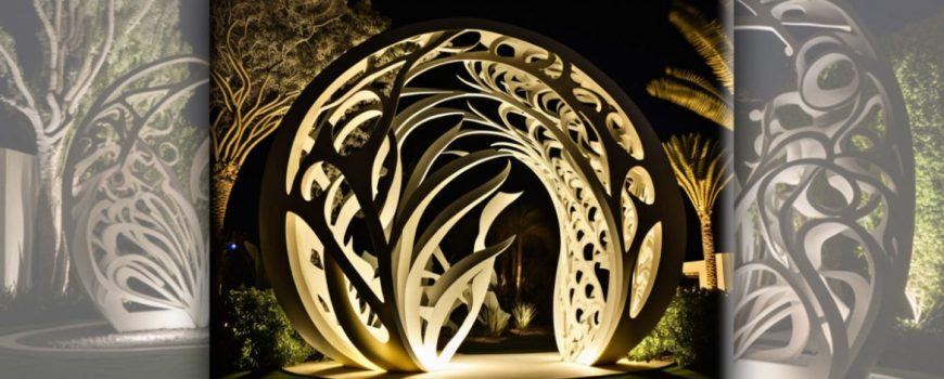 هنر و مهارت نورپردازی از پایین UPLIGHTING