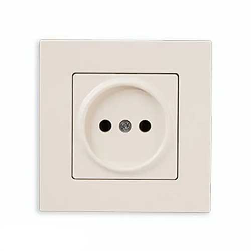 پریز برق ساده کامل اکونا