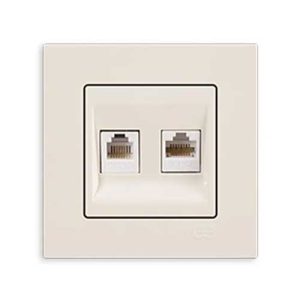 پریز تلفن و شبکه CAT6 کامل اکونا