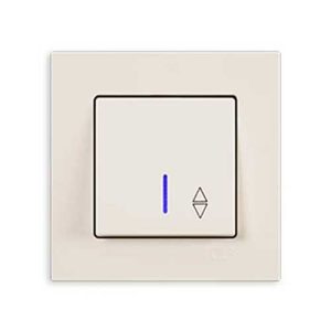 کلید تبدیل چراغ دار کامل اکونا