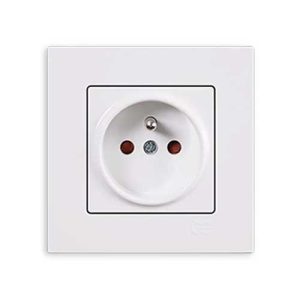 پریز ساده با محافظ کودک کامل اکونا