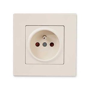 پریز ساده با محافظ کودک کامل اکونا