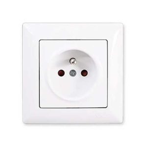 پریز برق ساده با محافظ کودک کامل ویسیج