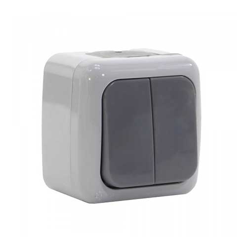 کلید دو پل مدل جهان بارانی روکار جهان الکتریک