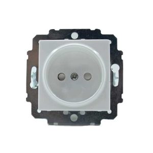 مکانیزم پریز بدون ارت سرامیک بدون قفل کودک مدل ورتکس بهداد الکتریک