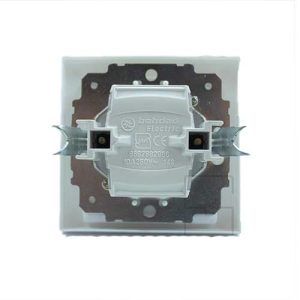 مکانیزم و قاب کلید تک پل دربدار مدل ورتکس بهداد الکتریک