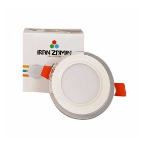 پنل دورشیشه گرد 7 وات ایران زمین