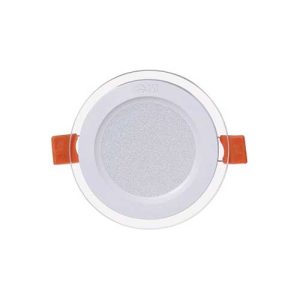 چراغ سقفی توکار پرو گلاریس 9 وات دایره ای پارس شعاع