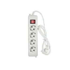 پریز 4 خانه ارت دار نیکان با کابل 5 متری بهداد الکتریک