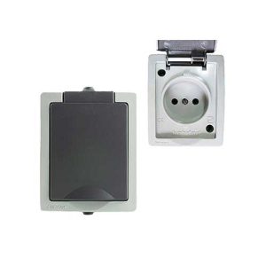 پریز بدون ارت بارانی نیکان مغزی سرامیک بهداد الکتریک