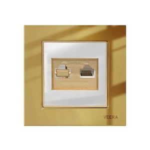 سوکت شبکه CAT6 مدل کریستال بارانی کامل