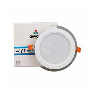 پنل دورشیشه گرد 14 وات ایران زمین