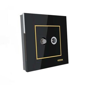 فیش آنتن مرکزی (SAT+TV) ویرا مدل امگا کامل (تمام شیشه)