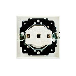 مکانیزم و قاب پریز ارتدار سرامیک با قفل کودک مدل ورتکس بهداد الکتریک