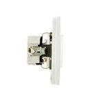 مکانیزم و قاب کلید و پریز جور سرامیکی مدل ورتکس بهداد الکتریک