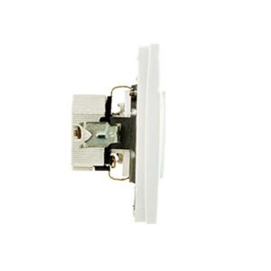 مکانیزم و قاب کلید و پریز جور سرامیکی مدل ورتکس بهداد الکتریک