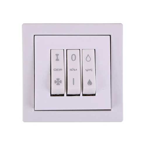 کلید کولر معمولی مدل کارن روکار جهان الکتریک