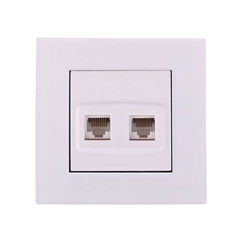 سوکت شبکه CAT6 + CAT6 مدل کریستال جهان الکتریک