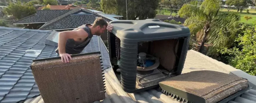 راهنمای کامل نگهداری و سرویس کولرهای آبی | آموزش مرحله‌به‌مرحله روغن‌کاری کولر آبی